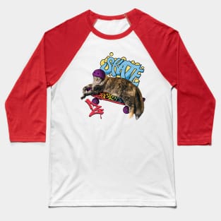 SK8R CAT Baseball T-Shirt